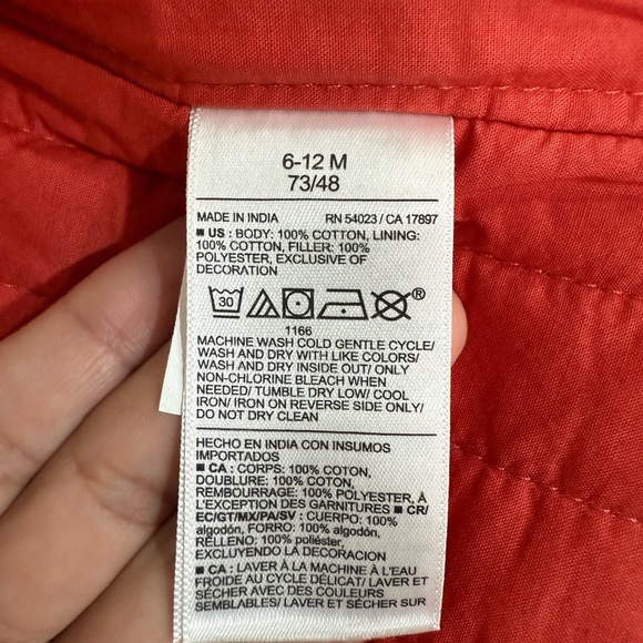 Old Navy Pink Kids Vest - Picture 7 of 8